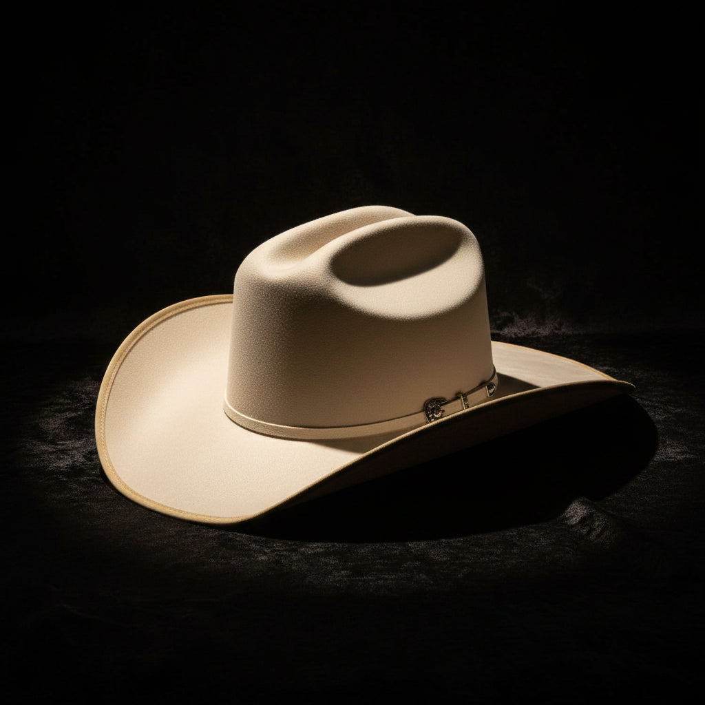 Sombrero vaquero Coronado formal para boda y quinceanera