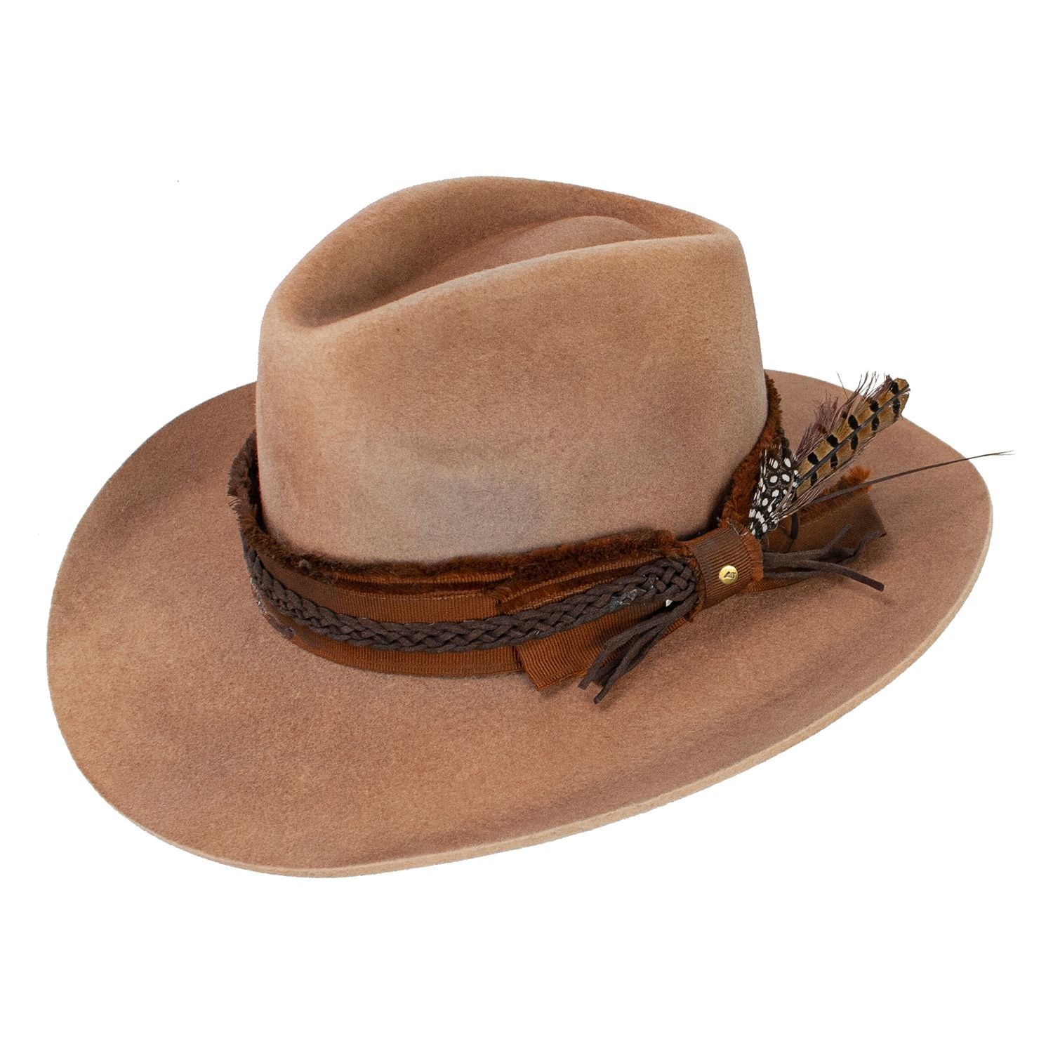 Sierra Oro Unstoppable Wool Felt Western Drifter Hat