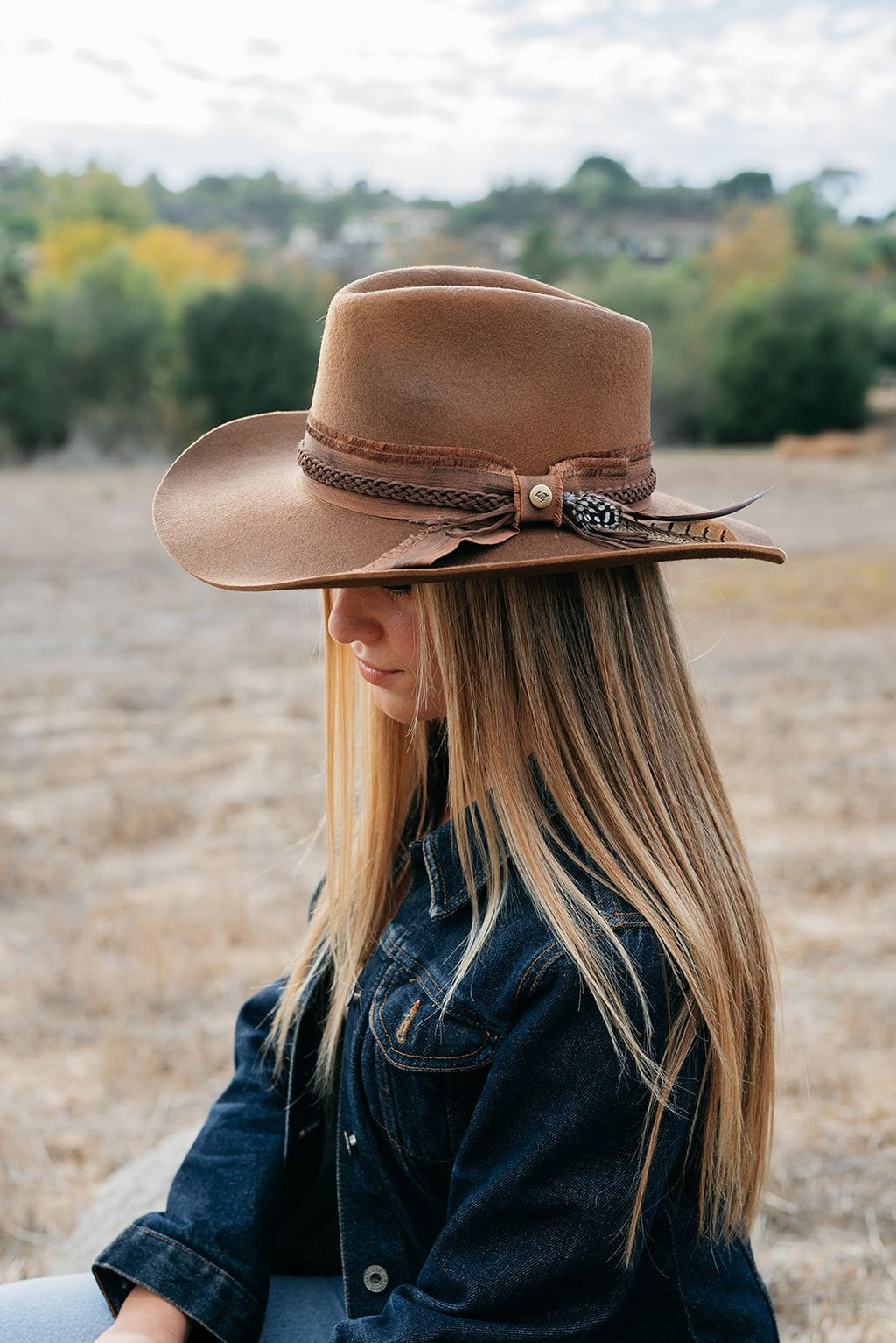 Sierra Oro Unstoppable Wool Felt Western Drifter Hat - view 2